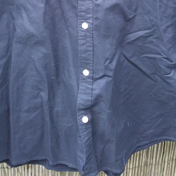 Piero Lusso Men's Navy Button Down - L - NWT - Picture 5 of 11